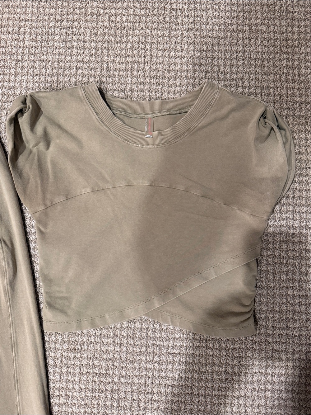 FP Movement by Free People Olive Green Track Joggers - Picture 2 of 7